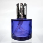 Maison Lampe Berger Cobalt Blue Paris France Round Catalytic Fragrance Oil. Fixed Price $115.50.