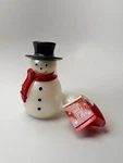 Snowman Christmas Wallflower Bath & Body Works Plug In Unlit W/spiced Apple Bulb. Fixed Price $24.99.