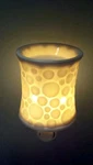 Scentsy Plug Mini Electric Wax Warmer-night Light White Psw-fizz. Fixed Price $22.77.