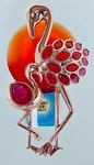 Bath & Body Works Wallflowers Red Jeweled Flamingo Fragrance Nightlight Plugin. Fixed Price $23.99.