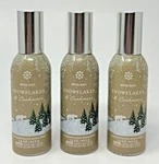 3 Bath & Body Works Snowflakes Cashmere Concentrated Room Spray Mist Freshener. Fixed Price $29.99.