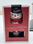 Sonoma Snowman Outlet Scented Wax Cube Warmer Nib. Fixed Price $8.00.