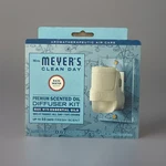 Mrs. Meyer's Clean Day Scented Oil Diffuser Kit, 1 Warmer + Refill, Rain Water. Fixed Price $13.99.
