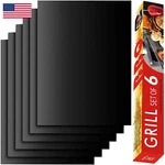 Renook Grill Set Of 6-100 Non-stick Reusable For Gas Charcoal. Fixed Price $23.50.