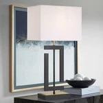 Pellana 26 1/4" High Matte Black And Brass Usb Table Lamp. Fixed Price $124.99.