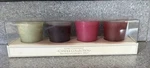 Vintage Crabtree & Evelyn 4 Votive Home Fragrance Candle Collection New Box. Fixed Price $42.00.