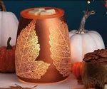 Authentic & Genuine Scentsy Wax Warmer - Gold Leaf. Fixed Price $29.99.
