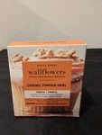 Bath & Body Works Caramel Pumpkin Swirl Wallflowers Fragrance Refill Bulb 2 Pack. Fixed Price $13.49.