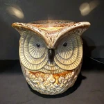 Scentsational Owl Wax Warmer Large Ceramic Plug-in Tart Burner Tested. Fixed Price $12.99.