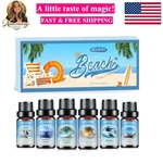 Beach Fragrance Oils SET,6 Summer Essentials For Diffusers Home,can.... Fixed Price $21.59.