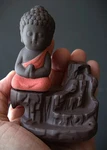 Ceramic Buddha Backflow Incense Burner: Meditation Decor. Fixed Price $22.96.