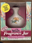 Vintage Renuzit Fragrance Jar Bud Vase Fresh Cut Flowers Dated 1992-SEALED. Fixed Price $17.99.