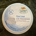 Citrus Magic Odor Absorbing Solid Air 8 Ounce (pack Of 1), Pure Linen. Fixed Price $6.00.