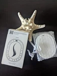 Stone Candles Scented Oval Gypsum Hanging Ceramic Diffuser Bamboo Nib. Fixed Price $38.00.