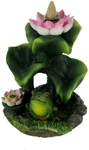 Fantasy Gifts 2842 Frog And Lily Pad Incense Backflow Burner, 6"X5" Was 34.99. Fixed Price $29.99.