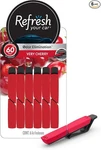 Refresh Your Car Air Freshener Vent Sticks, Very Cherry Scent, 6 Pack. Fixed Price $7.12.