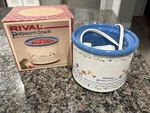 Vtg Nib 1988 Rival Electric Potpourri Crock 3206 Floral Simmer Cottage Core. Fixed Price $48.00.