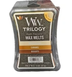 Woodwick Trilogy Vanilla Caramel Biscotti Highly Fragranced Scented Wax Melt. Fixed Price $8.00.