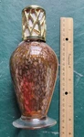 8" La-tee-da Hand Blown Glass Fragrance Effusion Lamp Diffuser. Fixed Price $24.00.