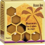 Aloha Bay Palm Candles Beeswax Tea Light In Cups Yellow 8 Count. Fixed Price $12.11.
