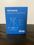 Victsing 400ML Aromatherapy Essential Oil Diffuser Cool Mist (in Box Never Used). Fixed Price $6.00.