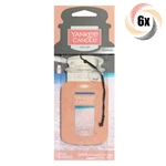 6X Packs Yankee Candle Jar Car Hanging Air Freshener Pink Sands Scent. Fixed Price $29.09.