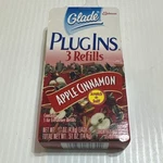 Vintage Glade Plugins Scented Gel Refills Apple Cinnamon 3 New Old Stock. Fixed Price $9.99.