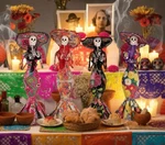 Amae Incense Dia Los Muertos Ofrenda La Catrina Deluxe Kit. Fixed Price $82.62.