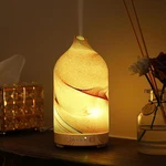 Essential Oil Diffuser Hand Blown Glass Aromatherapy - Ultrasonic Cool. Fixed Price $45.99.