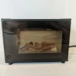Partylite Fireplace Candle Warmer Wax Melt Base Only Scentglow Black P91889. Fixed Price $28.46.