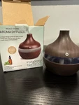 Invigorate Spa Wood Grain Aroma Diffuser Essential Oil With Led Light. Fixed Price $14.95.