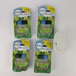 Lot Of 4 Febreze Scented Oil Refill Air Odor Freshener & Plug Gain Original. Fixed Price $21.59.