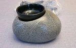 Scentsy Zen Rock Stone Element Electric Gray Candle Wax Melt Warmer. Fixed Price $35.00.