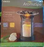 Homedics Aromaspa Flameless Candle Oil Diffuser Model # ARM-CAN1. Fixed Price $39.00.