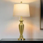 Cinyirong 30" Gold Table Lamp For Living 30-INCH Tall, (1 Pack). Fixed Price $99.99.