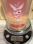 Pink Zebra Sprinkles Wax Beads Peaches & Cream Vanilla Bean Yellow 9.52 Oz. Fixed Price $15.00.