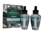 New Bath & Body Works Evergreen Wallflowers Refills (2 Bulbs!). Fixed Price $15.95.