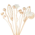 Reed Diffuser Stick,wutaobon 12PCS 10INCH Natural Rattan Flower Primary Color. Fixed Price $14.76.