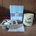 *new* Scentsy Mini Warmer Wall Plug - Bee Happy Box Yellow Summer. Fixed Price $18.50.