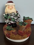 Cobble Creek Santa Garden Candle Topper Vintage Without Box. Fixed Price $9.00.