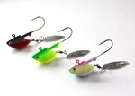 Pack Stand Up Jigs W/ Spinner Blade Flasher 1/8 1/2 3/8 3/4 Oz. Fixed Price $21.99.