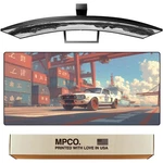 Mpco. Original Large Gaming Desk Mat 36" X 17" Duraglyde Manga Motors Me. Fixed Price $55.76.