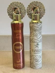 Areej Timber & Vanilla Obsession Air Fresheners By Lamsa Lot Of 2 - 300ML Each. Fixed Price $19.99.