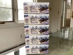 5 Glade Purple Lavender & Vanilla Scented Oil Candles 6 Beaut. Glass Holders. Fixed Price $115.00.