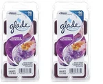 Pack Of 2 Glade Wax Lavender & Peach Blossom 6 Melts. Fixed Price $15.99.