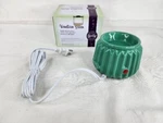 Scentsy Venetian Green Element Warmer Retired New Open Box. Fixed Price $19.99.