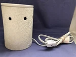 Scentsy Full Size Wax Warmer 26972 White Lacy Pattern. Fixed Price $24.99.