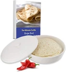 10 Inches Ceramic Tortilla Warmer By Starblue With Free Inch, White. Fixed Price $46.52.