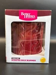 Cable Knit Scented Wax Warmer Plug In Better Homes 2013 Limited Edition Burgundy. Fixed Price $21.24.