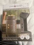 Candle Warmers Etc. Midsize Illumination Fragrance Warmer, Ceramic, Tan. Fixed Price $14.81.
